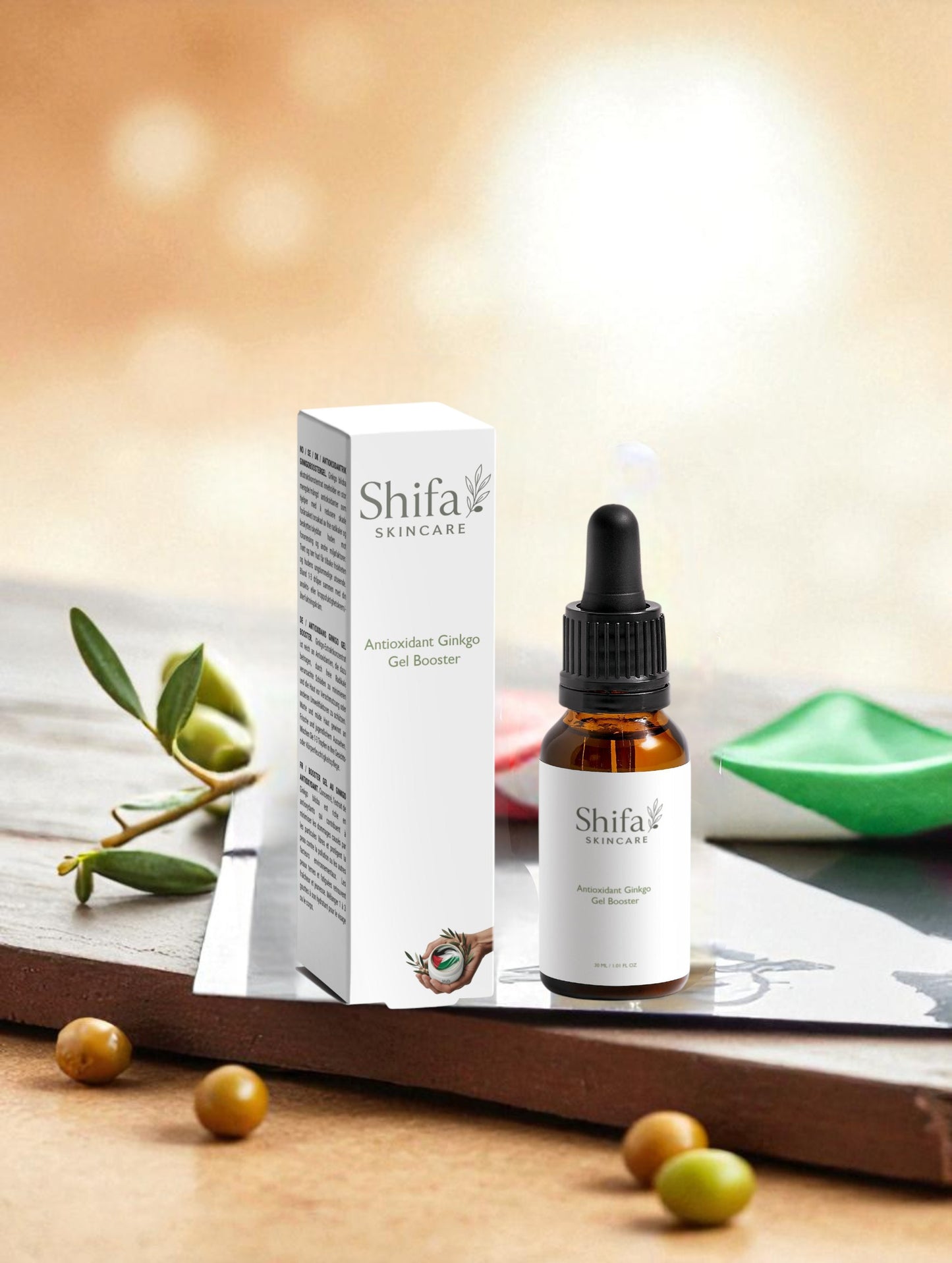 Antioxidant Ginkgo Gel Booster