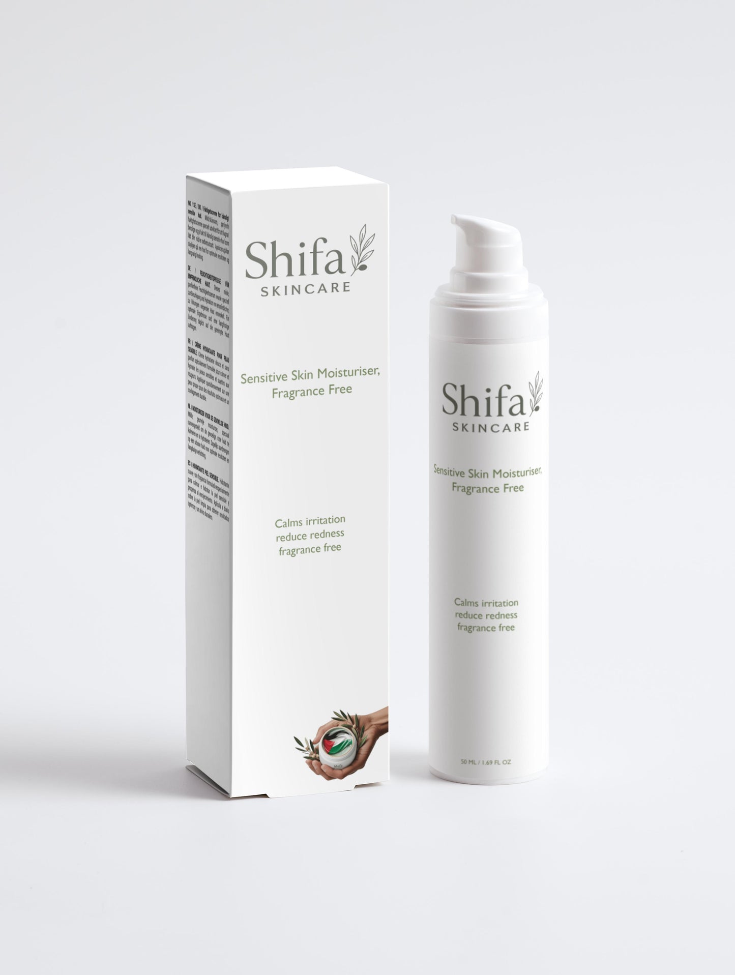 Sensitive Skin Moisturiser, Fragrance Free