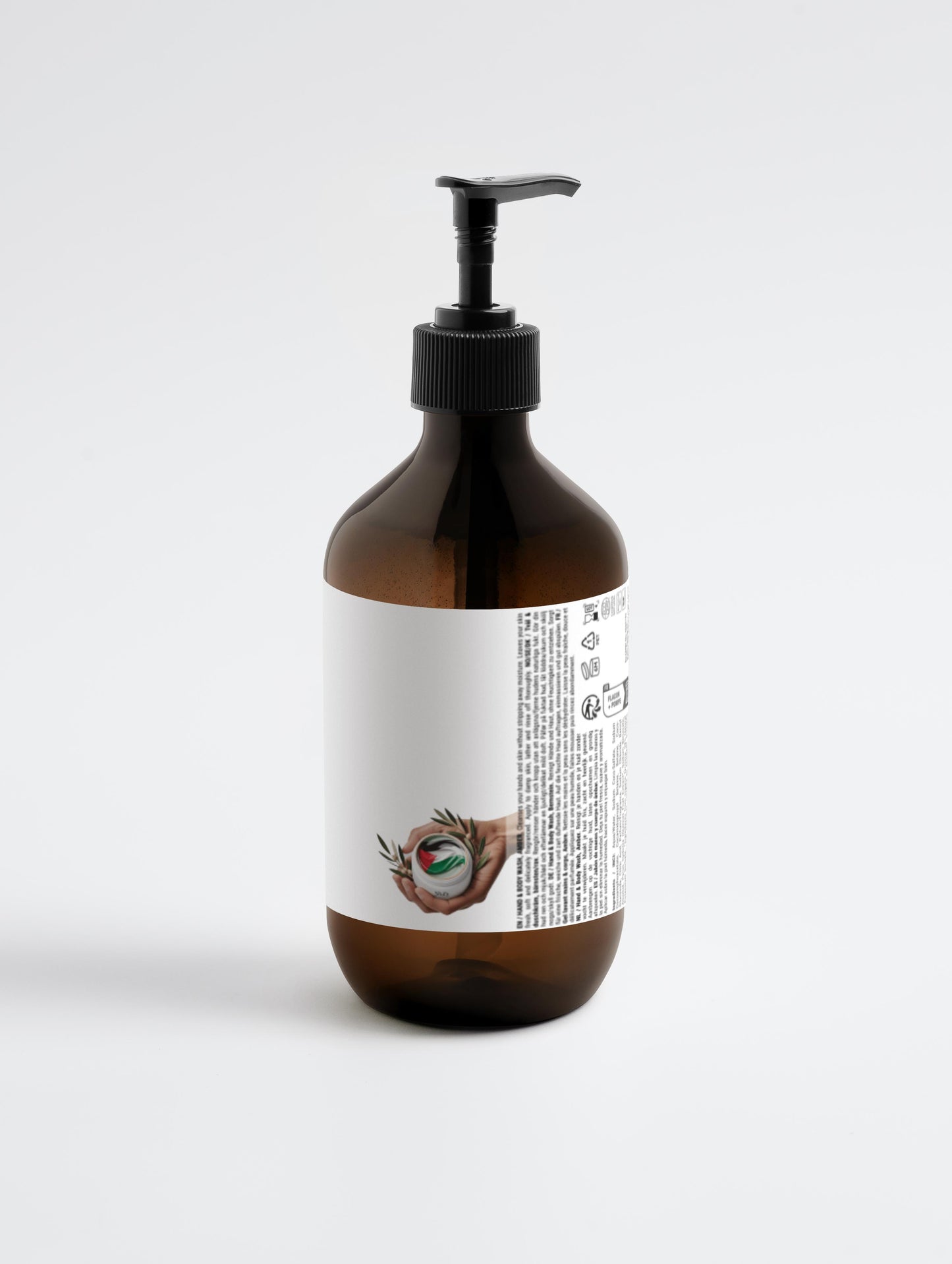 Hand & Body Wash, Patchouli & Amber Vanilla