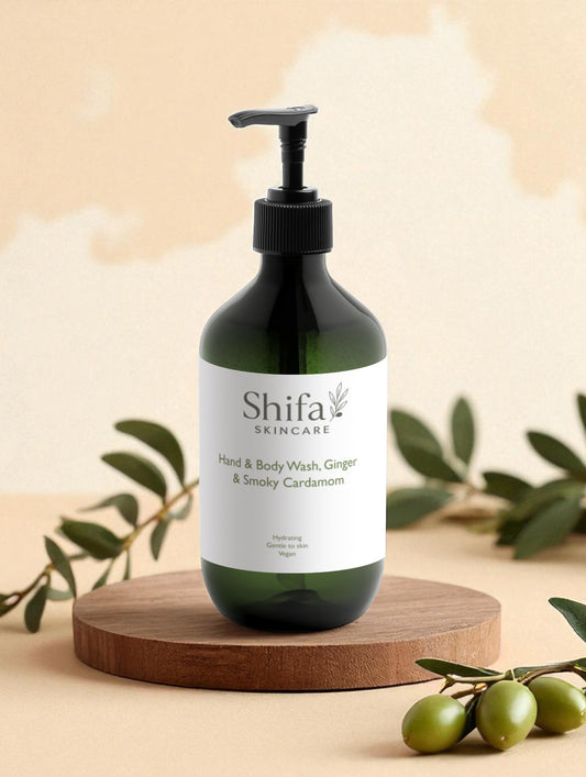 Hand & Body Wash, Ginger & Smoky Cardamom